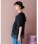 フリルチュールドッキングTシャツ