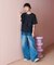 フリルチュールドッキングTシャツ