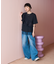 フリルチュールドッキングTシャツ