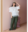 フリルチュールドッキングTシャツ