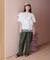 フリルチュールドッキングTシャツ