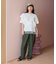 フリルチュールドッキングTシャツ
