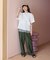 フリルチュールドッキングTシャツ