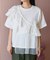 フリルチュールドッキングTシャツ