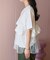フリルチュールドッキングTシャツ