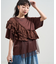 フリルチュールドッキングTシャツ