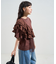 フリルチュールドッキングTシャツ