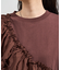 フリルチュールドッキングTシャツ