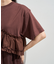 フリルチュールドッキングTシャツ