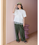フリルチュールドッキングTシャツ