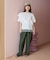 フリルチュールドッキングTシャツ
