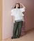 フリルチュールドッキングTシャツ