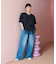フリルチュールドッキングTシャツ