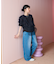フリルチュールドッキングTシャツ
