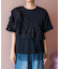 フリルチュールドッキングTシャツ