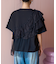フリルチュールドッキングTシャツ