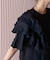 フリルチュールドッキングTシャツ