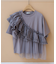 フリルチュールドッキングTシャツ