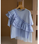 フリルチュールドッキングTシャツ