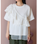 フリルチュールドッキングTシャツ