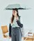 遮光クラシックフリル ミニ 晴雨兼用 折りたたみ傘