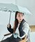 遮光クラシックフリル ミニ 晴雨兼用 折りたたみ傘