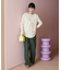 フロントリボン ニットベスト