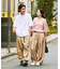 KELTY×FREAK'S STORE/ケルティ 別注 ビッグシルエット ツアーロゴ バックプリント クルーネックTシャツ 【限定展開】