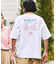 KELTY×FREAK'S STORE/ケルティ 別注 ビッグシルエット ツアーロゴ バックプリント クルーネックTシャツ 【限定展開】