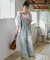 別注 Double Waist Suspender Salopette