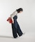 別注 Double Waist Suspender Salopette