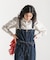 別注 Double Waist Suspender Salopette