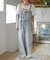 別注 Double Waist Suspender Salopette