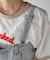 別注 Double Waist Suspender Salopette