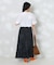 ランダムプリーツ ワッシャースカート