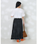 ランダムプリーツ ワッシャースカート