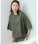 AIRDRY 高機能素材 7.7オンス ビックシルエット ヘンリーネックTシャツ/吸水速乾/遮熱性/UVカット