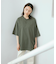AIRDRY 高機能素材 7.7オンス ビックシルエット ヘンリーネックTシャツ/吸水速乾/遮熱性/UVカット