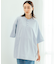 AIRDRY 高機能素材 7.7オンス ビックシルエット ヘンリーネックTシャツ/吸水速乾/遮熱性/UVカット