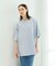 AIRDRY 高機能素材 7.7オンス ビックシルエット ヘンリーネックTシャツ/吸水速乾/遮熱性/UVカット