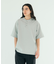 AIRDRY 高機能素材 7.7オンス ビックシルエット ヘンリーネックTシャツ/吸水速乾/遮熱性/UVカット