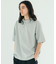 AIRDRY 高機能素材 7.7オンス ビックシルエット ヘンリーネックTシャツ/吸水速乾/遮熱性/UVカット