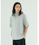 AIRDRY 高機能素材 7.7オンス ビックシルエット ヘンリーネックTシャツ/吸水速乾/遮熱性/UVカット