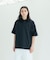 AIRDRY 高機能素材 7.7オンス ビックシルエット ヘンリーネックTシャツ/吸水速乾/遮熱性/UVカット