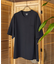 AIRDRY 高機能素材 カノコ編み クルーネック ポケットTシャツ/吸水速乾/遮熱性/UVカット