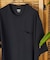AIRDRY 高機能素材 カノコ編み クルーネック ポケットTシャツ/吸水速乾/遮熱性/UVカット