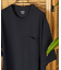AIRDRY 高機能素材 カノコ編み クルーネック ポケットTシャツ/吸水速乾/遮熱性/UVカット