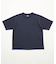 AIRDRY 高機能素材 カノコ編み クルーネック ポケットTシャツ/吸水速乾/遮熱性/UVカット
