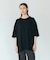 AIRDRY 高機能素材 カノコ編み クルーネック ポケットTシャツ/吸水速乾/遮熱性/UVカット