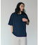AIRDRY 高機能素材 カノコ編み クルーネック ポケットTシャツ/吸水速乾/遮熱性/UVカット